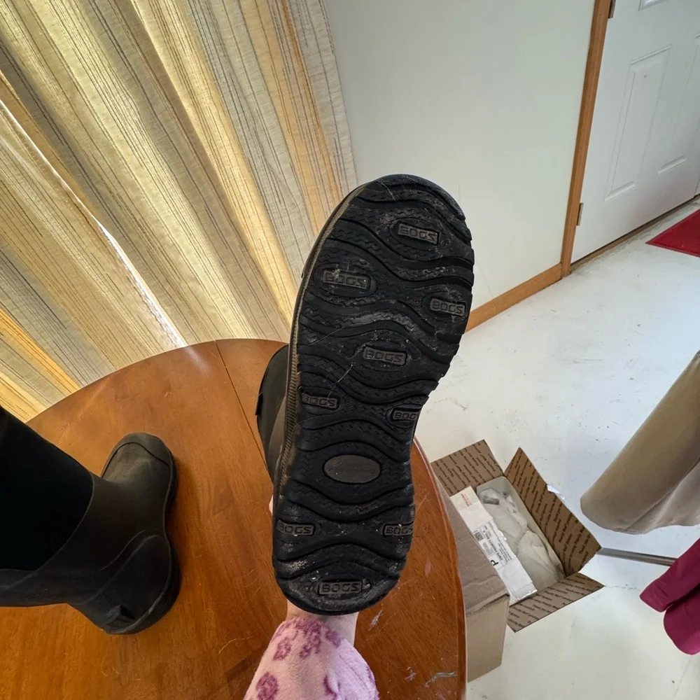 Black Bogs ultra high Waterproof Boots Neo Tech size US 9 - Picture 6 of 7